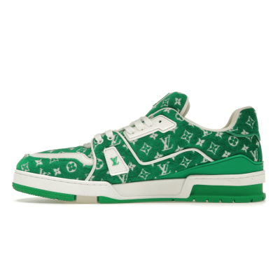 Louis Vuitton LV Trainer Sneaker ®Green Monogram