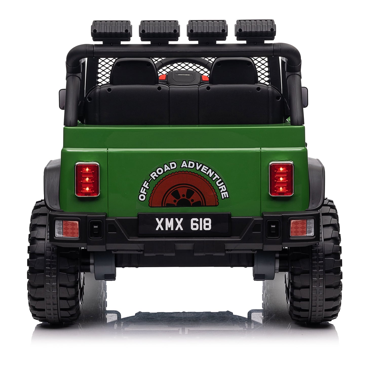 Joyracer 24V Kids Ride on Truck Car with Remote Control & 2 Seater, 2*200W Motor, 9 AH Battery Powered Toy Car w/ Spring Suspension, 4 Large Wheels, 3 Speeds, LED Lights, Bluetooth Music, Black