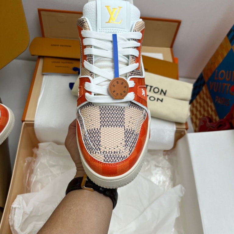 Louis Vuitton LV Trainer #54 Sneakers ®Orange