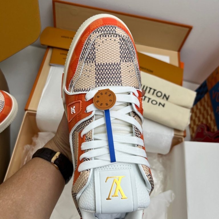 Louis Vuitton LV Trainer #54 Sneakers ®Orange