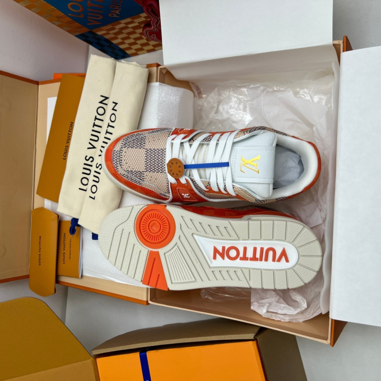 Louis Vuitton LV Trainer #54 Sneakers ®Orange