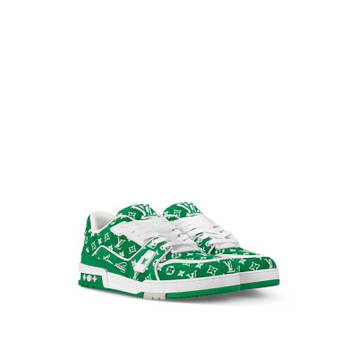 Louis Vuitton LV Trainer Sneaker ®Green Monogram