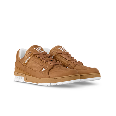 Louis Vuitton LV Trainer Sneaker ®Damier Cognac