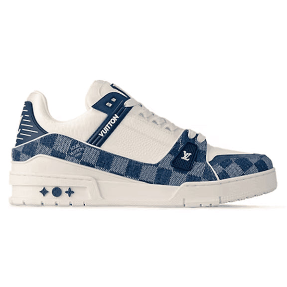 Louis Vuitton LV Trainer Sneaker ®Damier Denim Blue