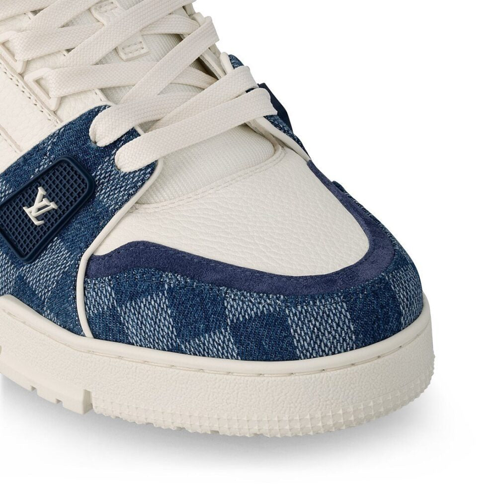 Louis Vuitton LV Trainer Sneaker ®Damier Denim Blue