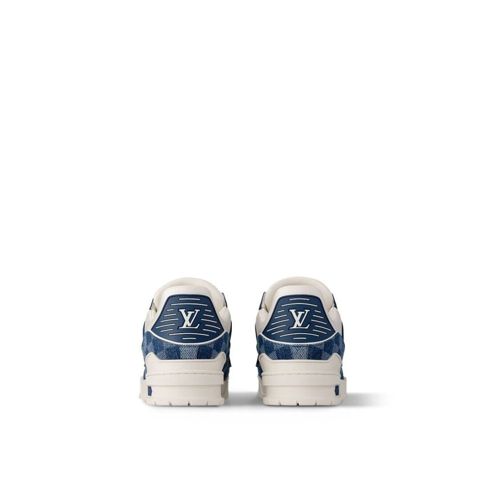 Louis Vuitton LV Trainer Sneaker ®Damier Denim Blue