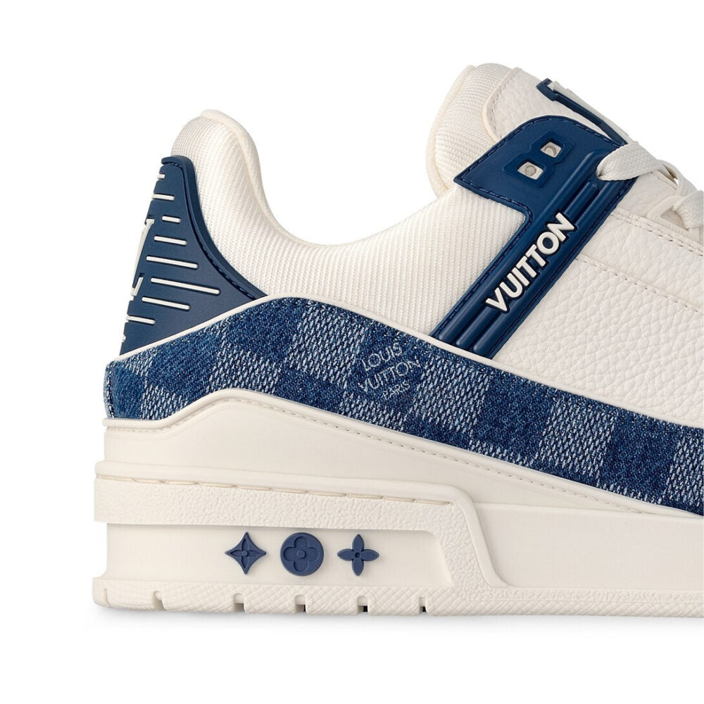 Louis Vuitton LV Trainer Sneaker ®Damier Denim Blue
