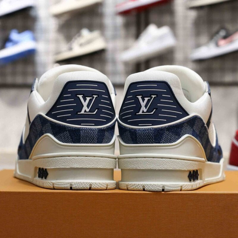 Louis Vuitton LV Trainer Sneaker ®Damier Denim Blue