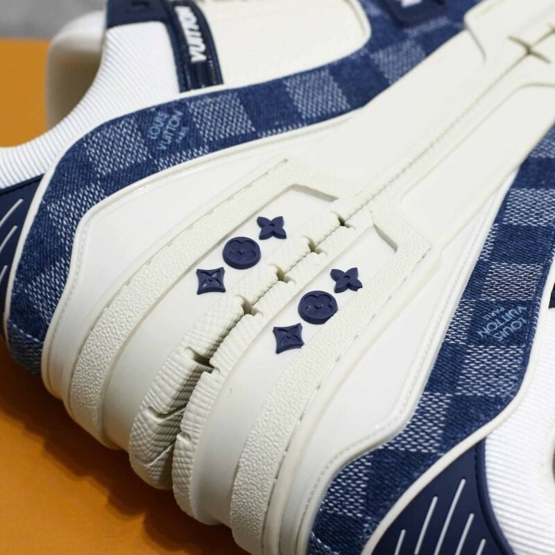Louis Vuitton LV Trainer Sneaker ®Damier Denim Blue