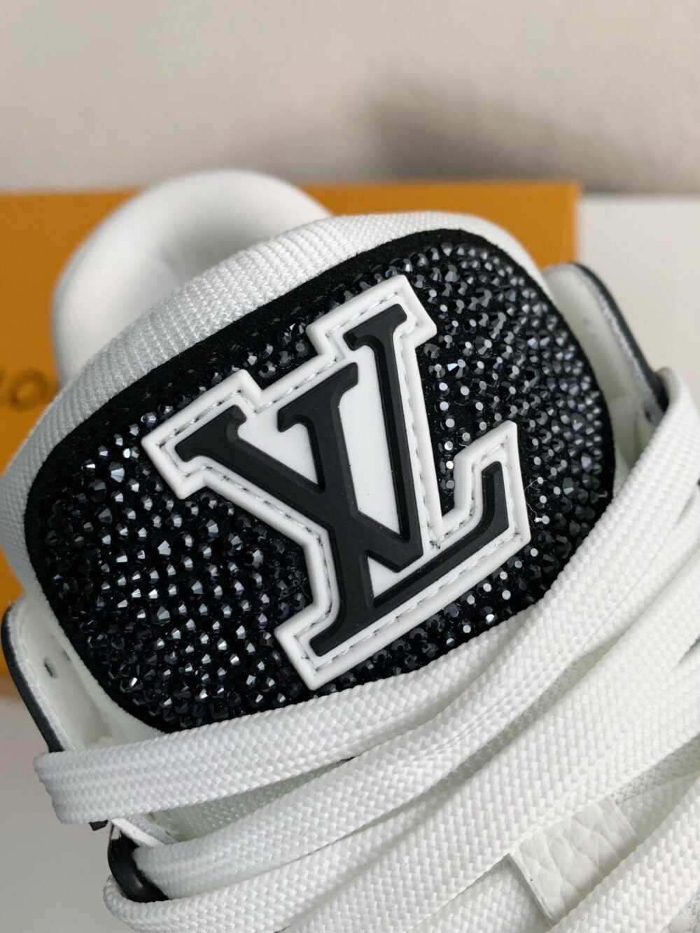 Louis Vuitton LV Trainer Sneaker ®Denim Monogram Black Diamond