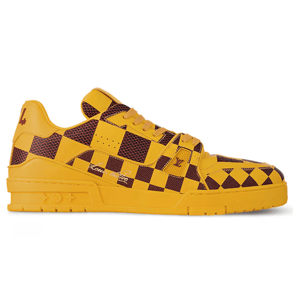 Louis Vuitton LV Trainer Sneaker ®DarkYellow