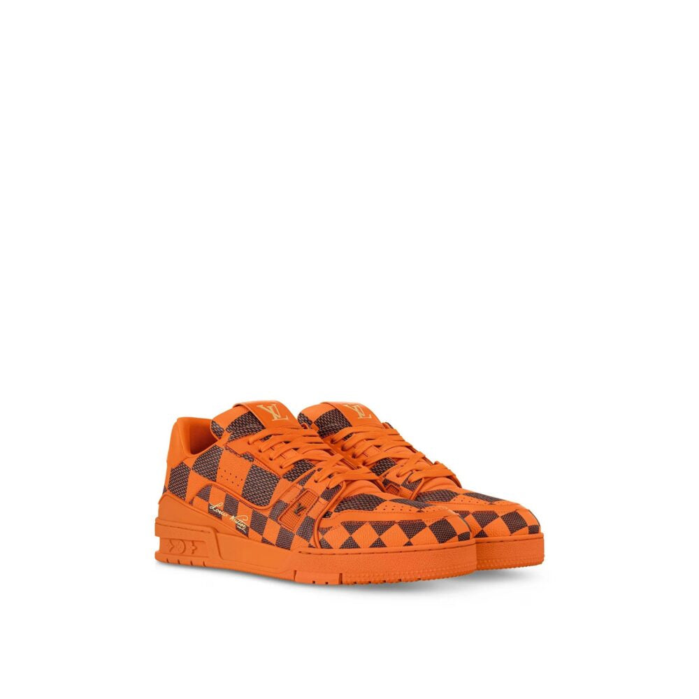 Louis Vuitton LV Trainer Sneaker ®DarkOrange