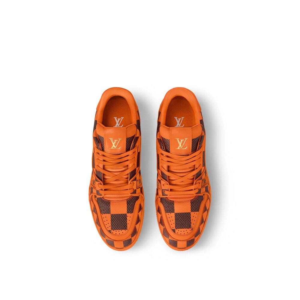 Louis Vuitton LV Trainer Sneaker ®DarkOrange