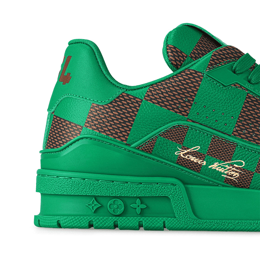 Louis Vuitton LV Trainer Sneaker ®DarkGreen