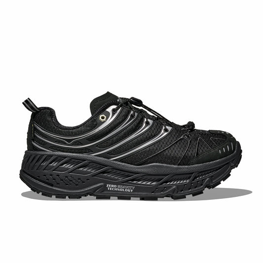 HOKA Men's Stinson EVO GTX (Black/Silver)
