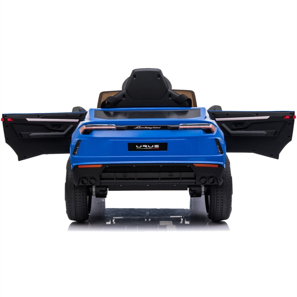 Lamborghini Urus 12V Electric Powered Ride on Car Toys for Girls Boys, Black Kids Electric Vehicles Ride on Toys with Remote Control, Foot Pedal, MP3 Player and LED Headlights, CL61