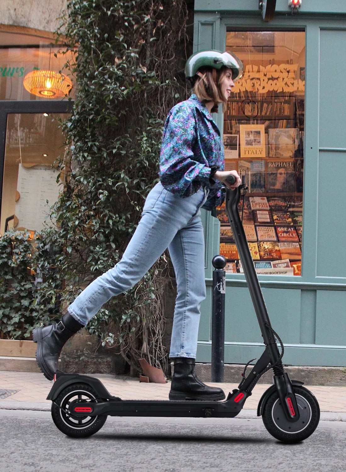 MICROGO M5 Upgrade Electric Scooter for Adults, 350W Motor and 8.5 inch Honeycomb Tires 19 Mph Top Speed Long Range Folding E Scooter Commuter
