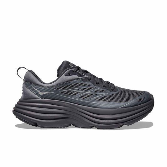 Hoka Unisex Bondi 8 TS Caged (Charcoal Grey/Grey Skies)