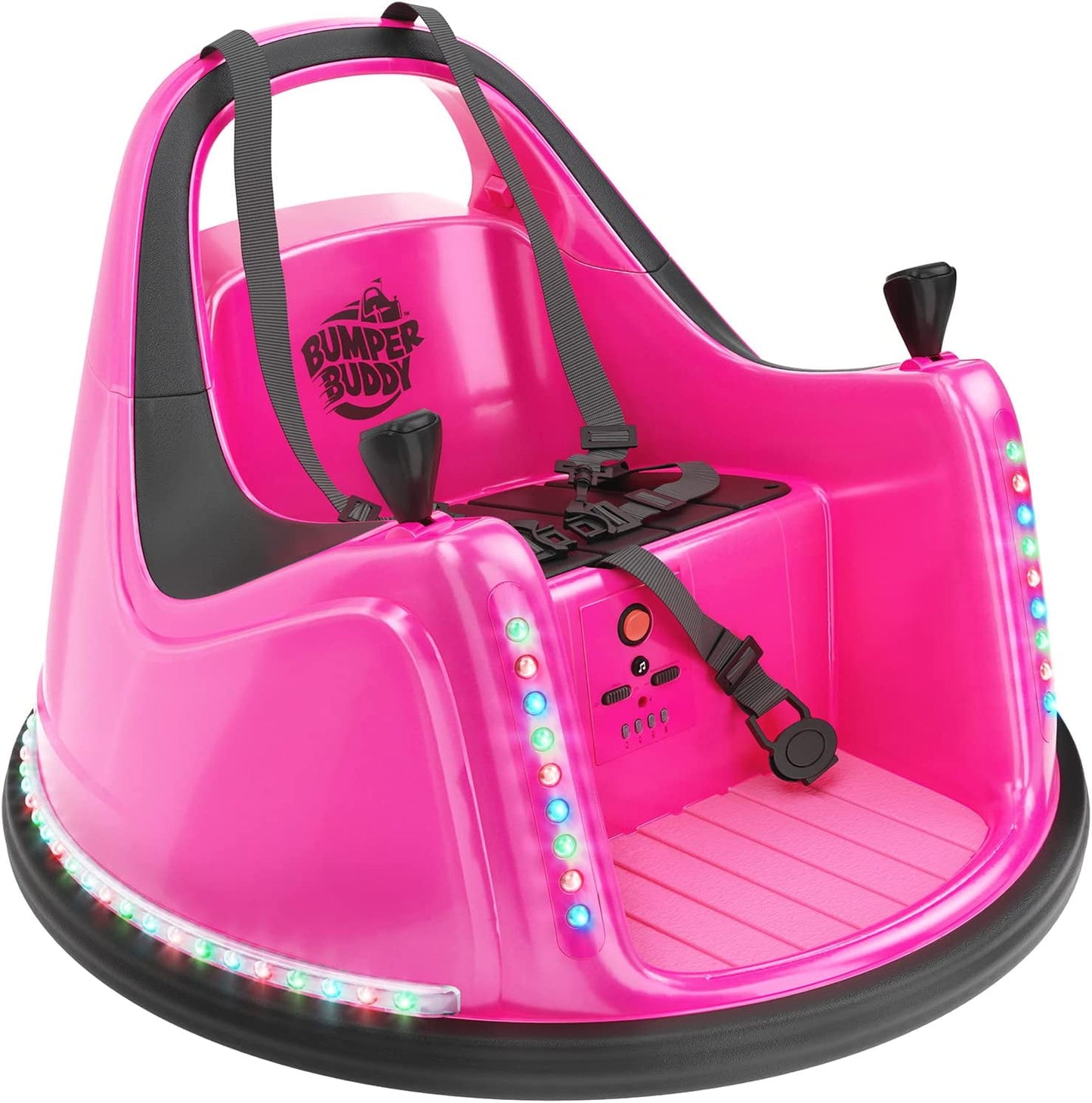 Bumper Buddy Blue 12V 2-Speed Ride on Electric Bumper Car for Kids & Toddlers