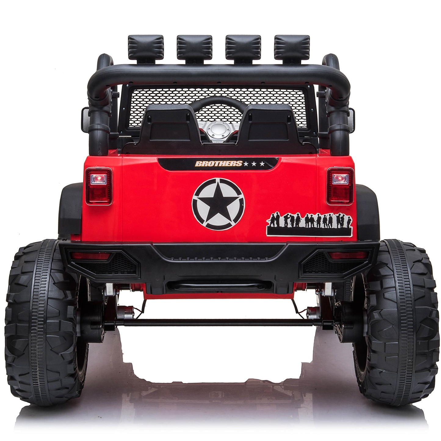Joyracer 4x4 24V Kids Ride on Truck Car with Remote Control & 2 Seater,800W Motor, 9AH Battery Powered Ride on Toys w/ Spring Suspension,  3 Speeds,LED Lights, MP3/Bluetooth Music for Girl Boy, Pink