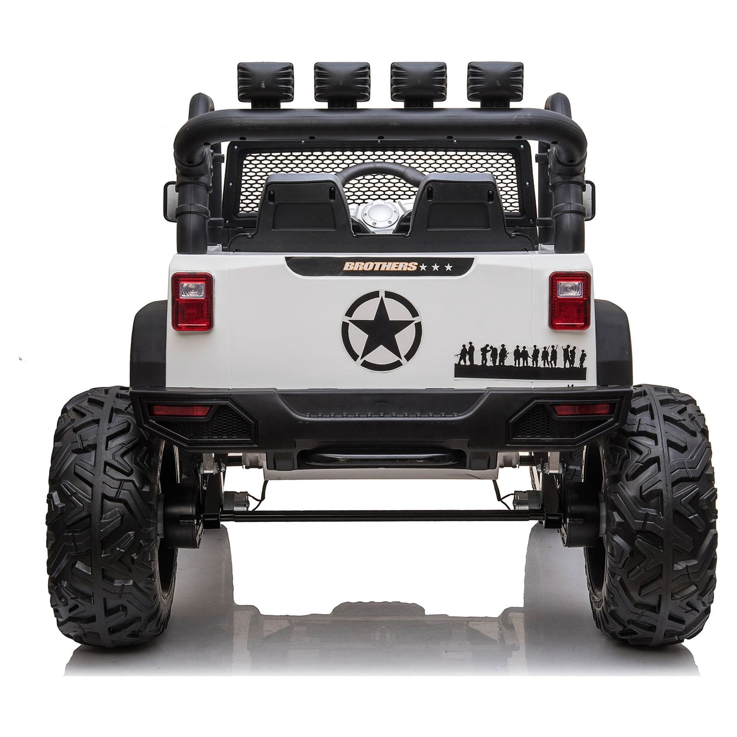 Joyracer 4x4 24V Kids Ride on Truck Car with Remote Control & 2 Seater,800W Motor, 9AH Battery Powered Ride on Toys w/ Spring Suspension,  3 Speeds,LED Lights, MP3/Bluetooth Music for Girl Boy, Pink