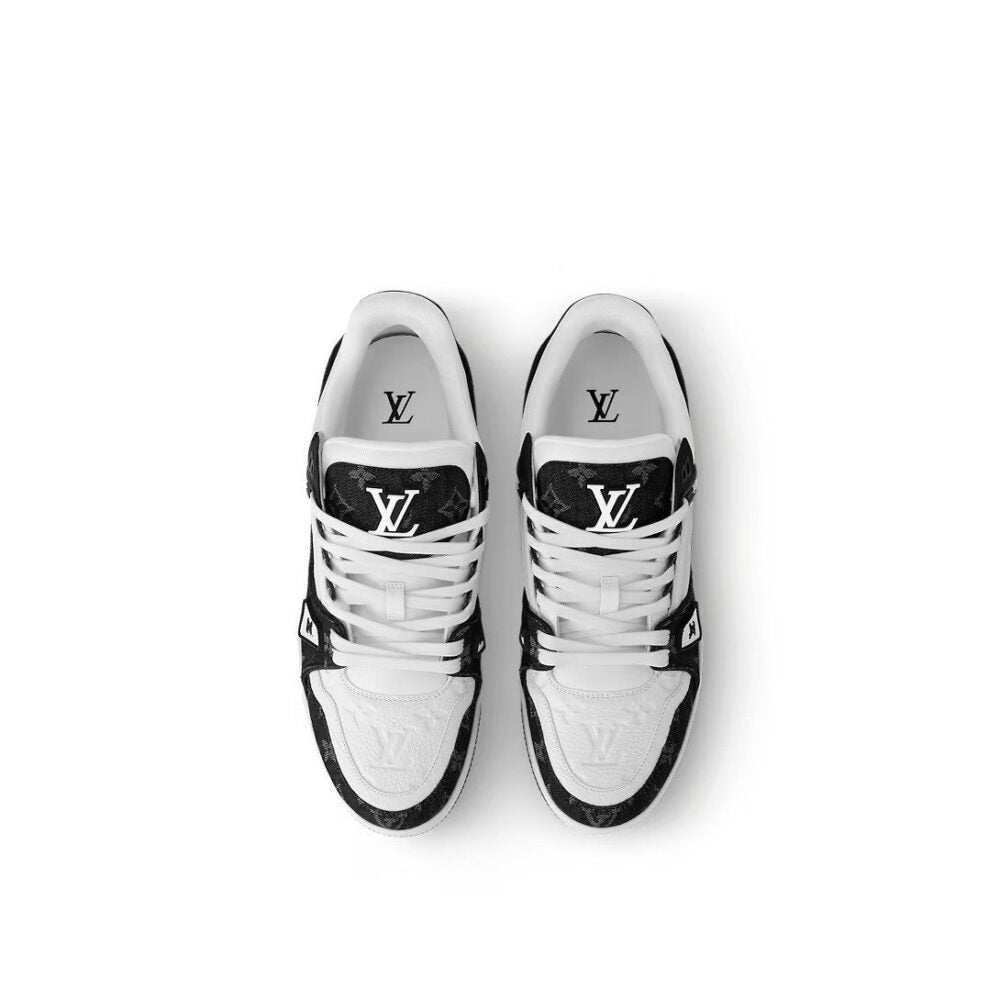 Louis Vuitton LV Trainer Sneaker ®Monogram Black Denim