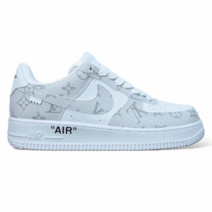 Louis Vuitton x Nike Air Force 1 Low ®By Virgil Abloh White Gray