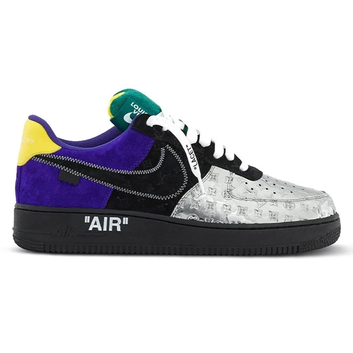 Louis Vuitton x Nike Air Force 1 Low ¡®Chrome Toe