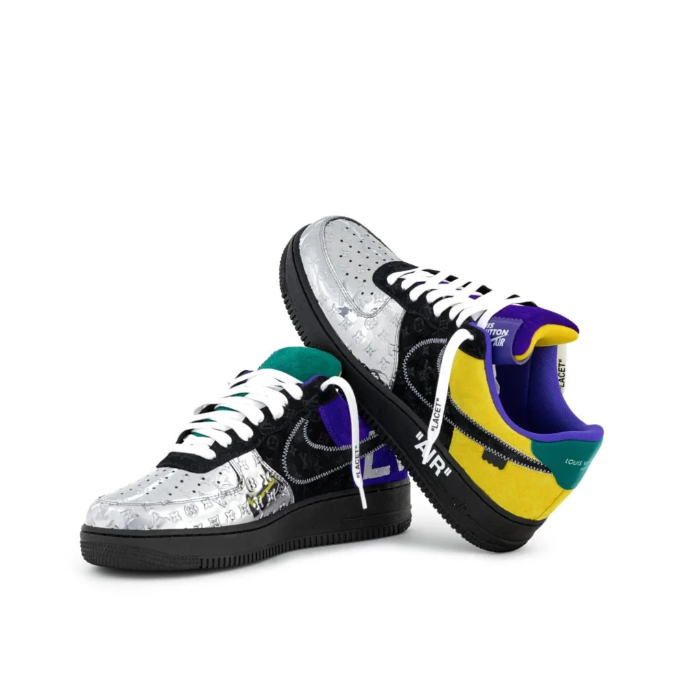 Louis Vuitton x Nike Air Force 1 Low ¡®Chrome Toe