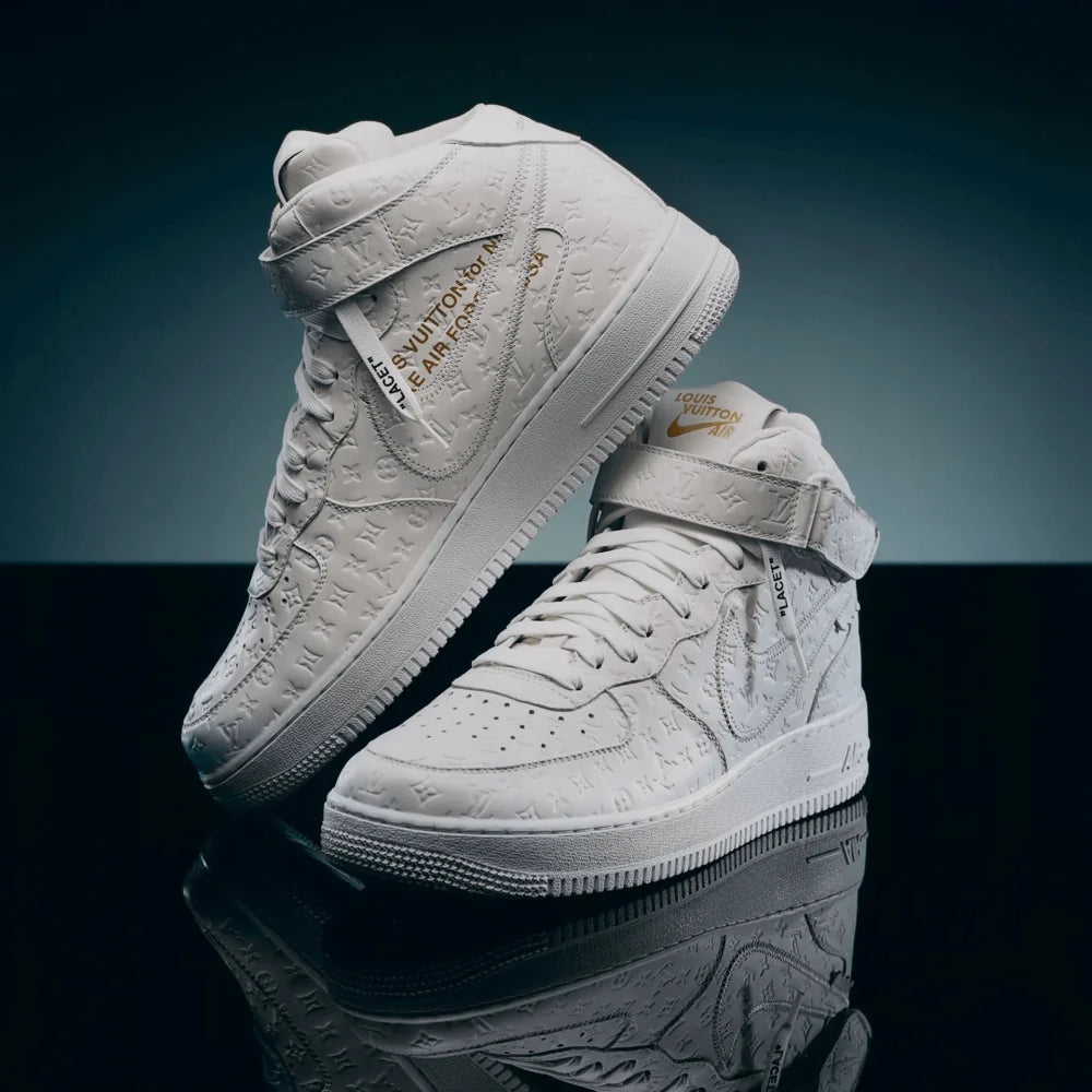 Louis Vuitton x Nike Air Force 1 Mid ®White