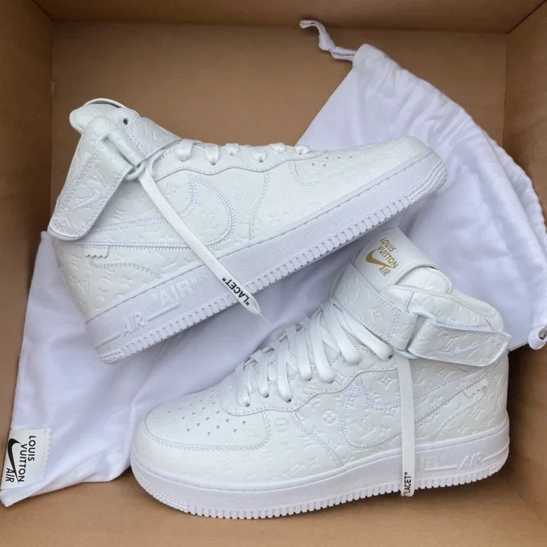 Louis Vuitton x Nike Air Force 1 Mid ®White