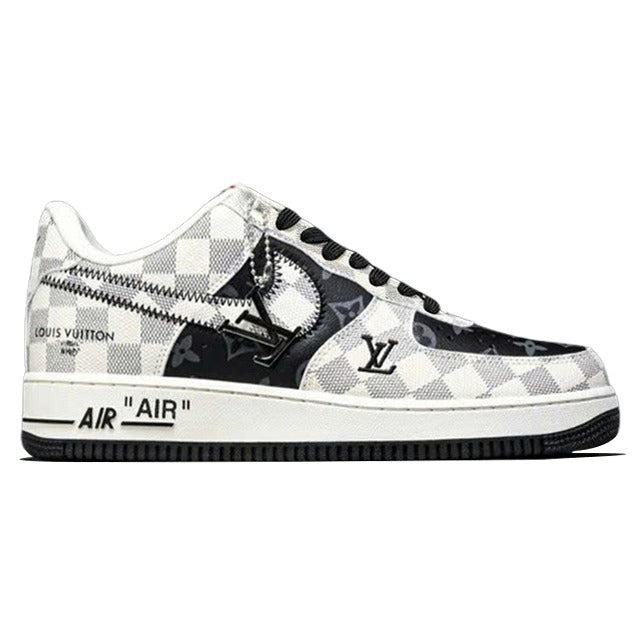 Louis Vuitton x Nike Air Force 1 ®Royal Black