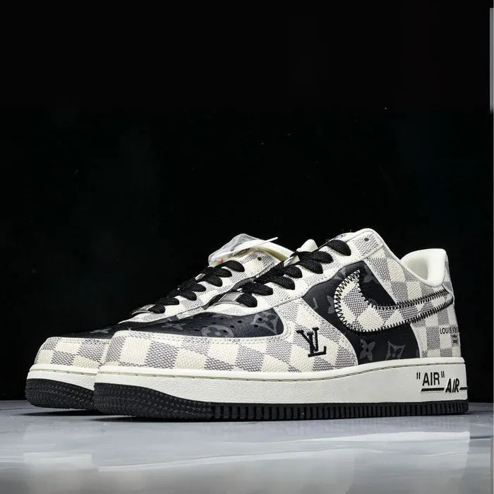Louis Vuitton x Nike Air Force 1 ®Royal Black