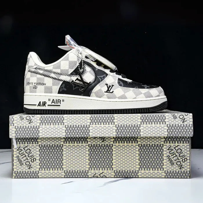 Louis Vuitton x Nike Air Force 1 ®Royal Black