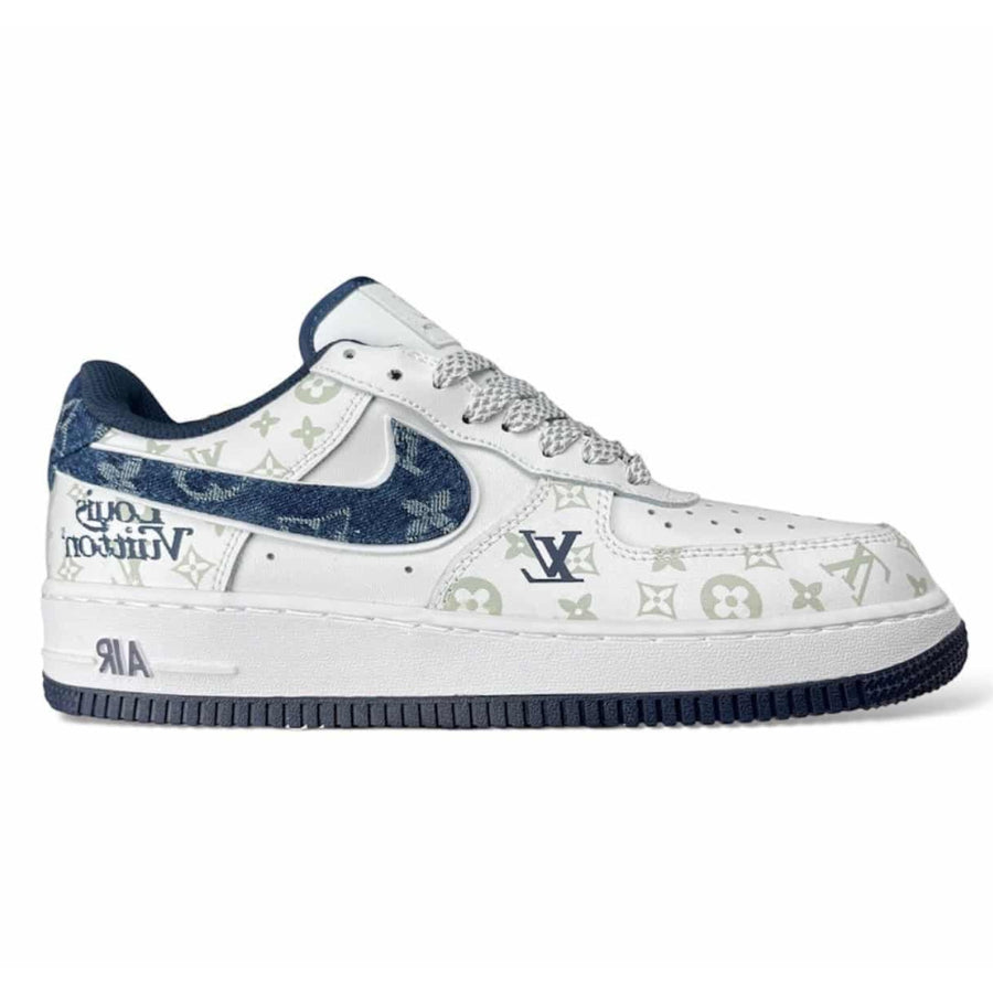 Louis Vuitton x Nike Air Force 1 07 Low ®White Blue