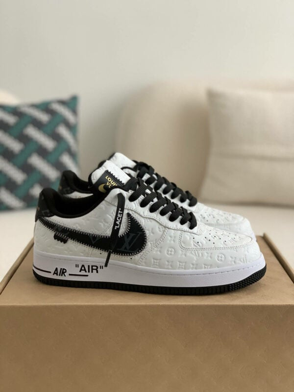 Louis Vuitton x Nike Air Force 1 Low ®White Black