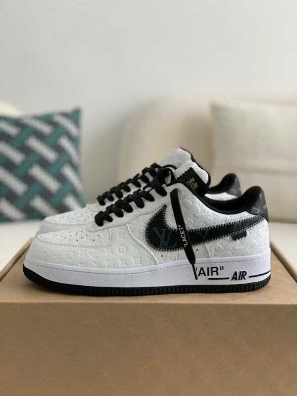 Louis Vuitton x Nike Air Force 1 Low ®White Black