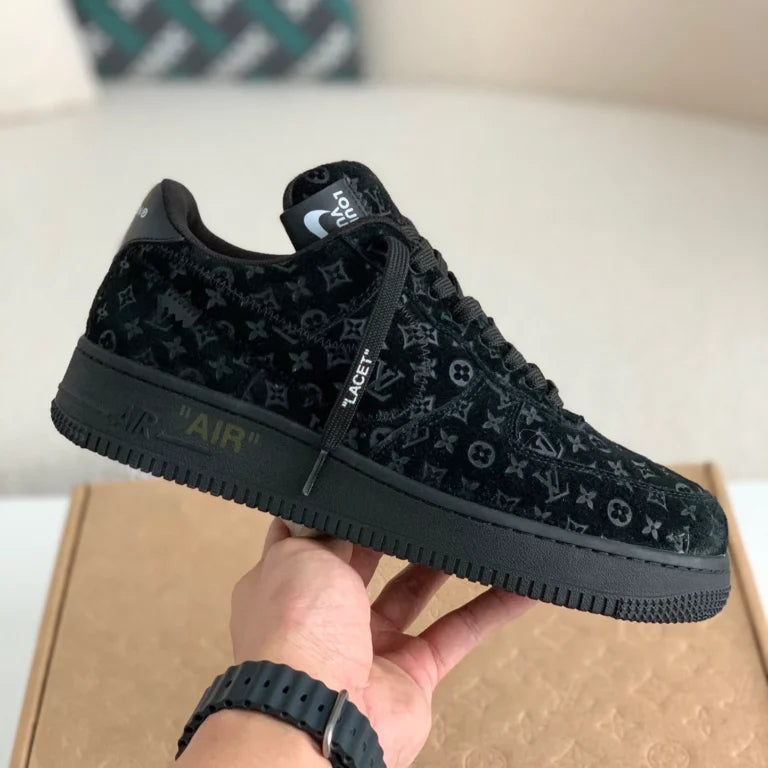 Louis Vuitton x Nike Air Force 1 Low ®Triple Black