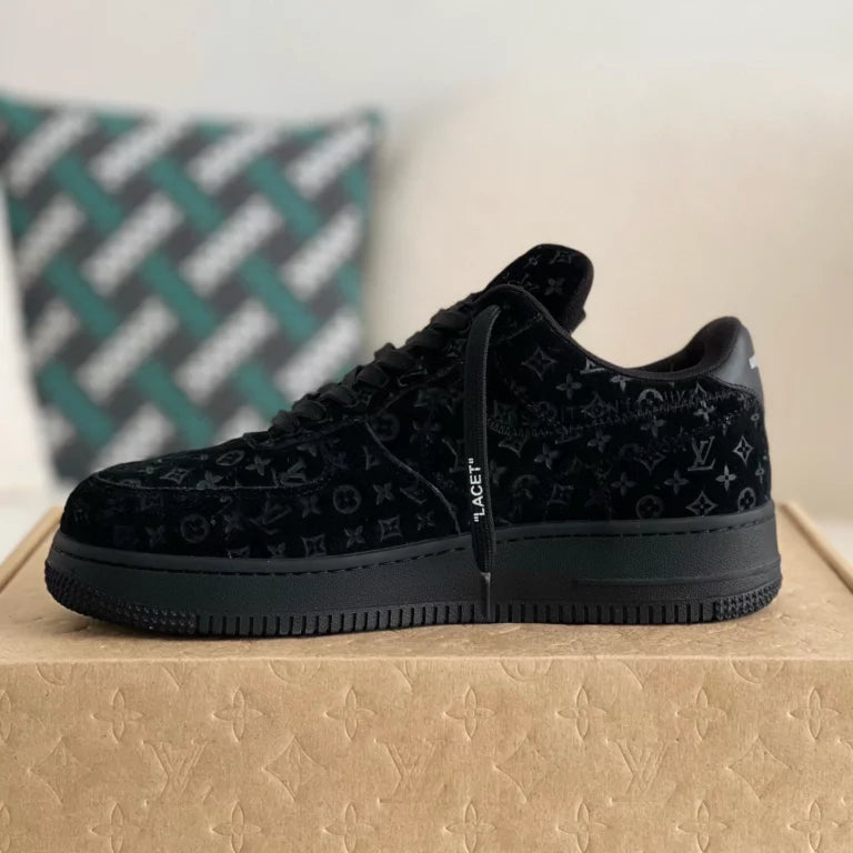 Louis Vuitton x Nike Air Force 1 Low ®Triple Black