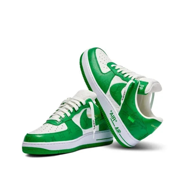 Louis Vuitton x Nike Air Force 1 Low ®By Virgil Abloh White/Green