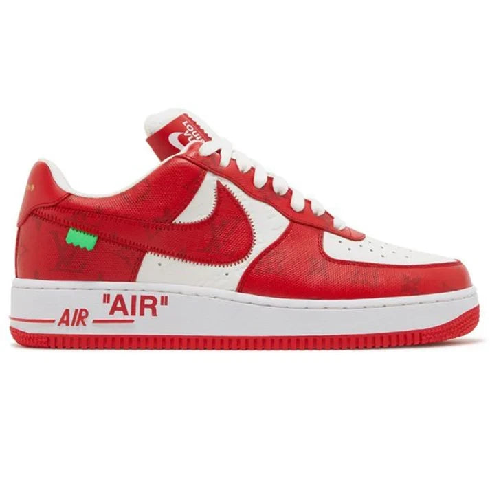 Louis Vuitton x Nike Air Force 1 Low ®By Virgil Abloh White/Red