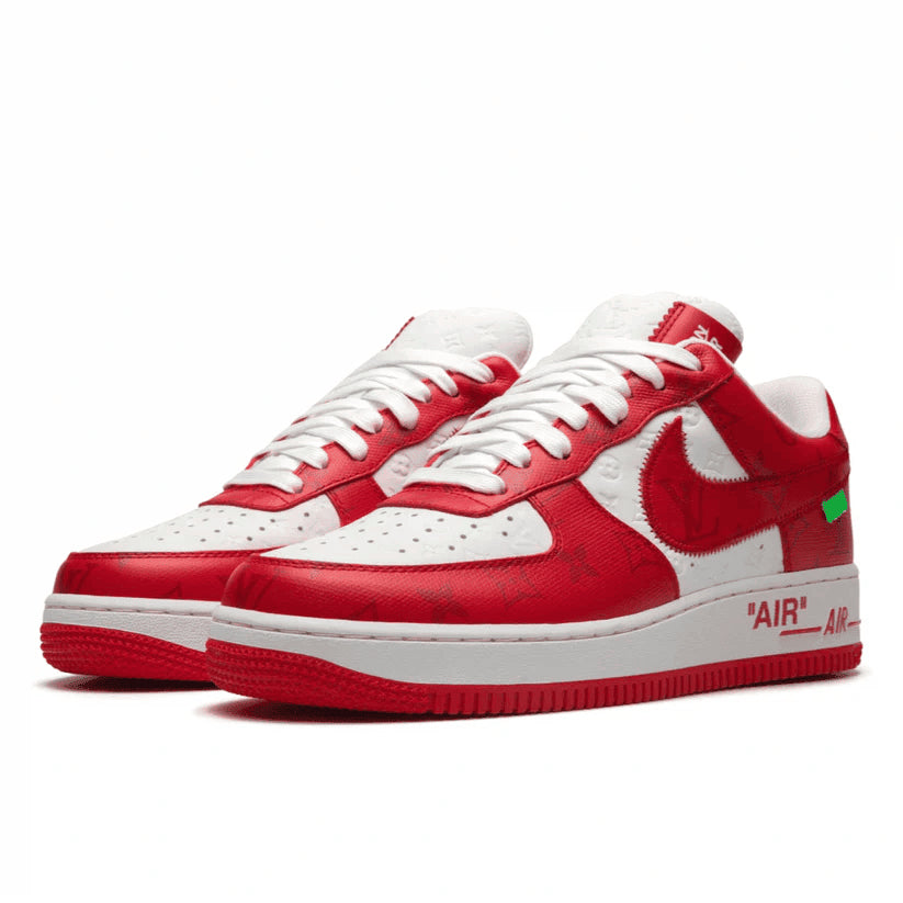 Louis Vuitton x Nike Air Force 1 Low ®By Virgil Abloh White/Red