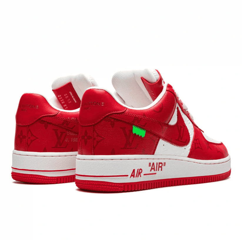 Louis Vuitton x Nike Air Force 1 Low ®By Virgil Abloh White/Red