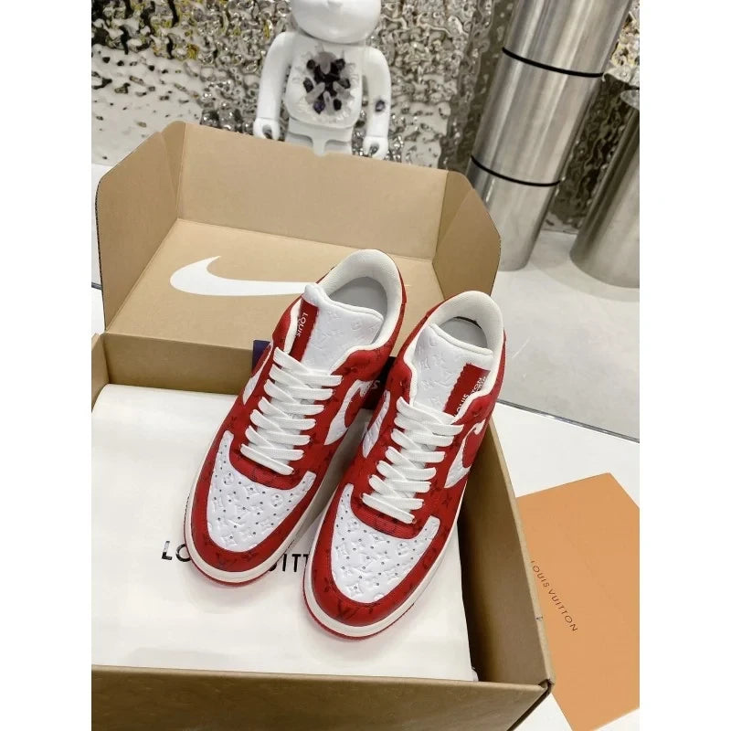 Louis Vuitton x Nike Air Force 1 Low ®By Virgil Abloh White/Red