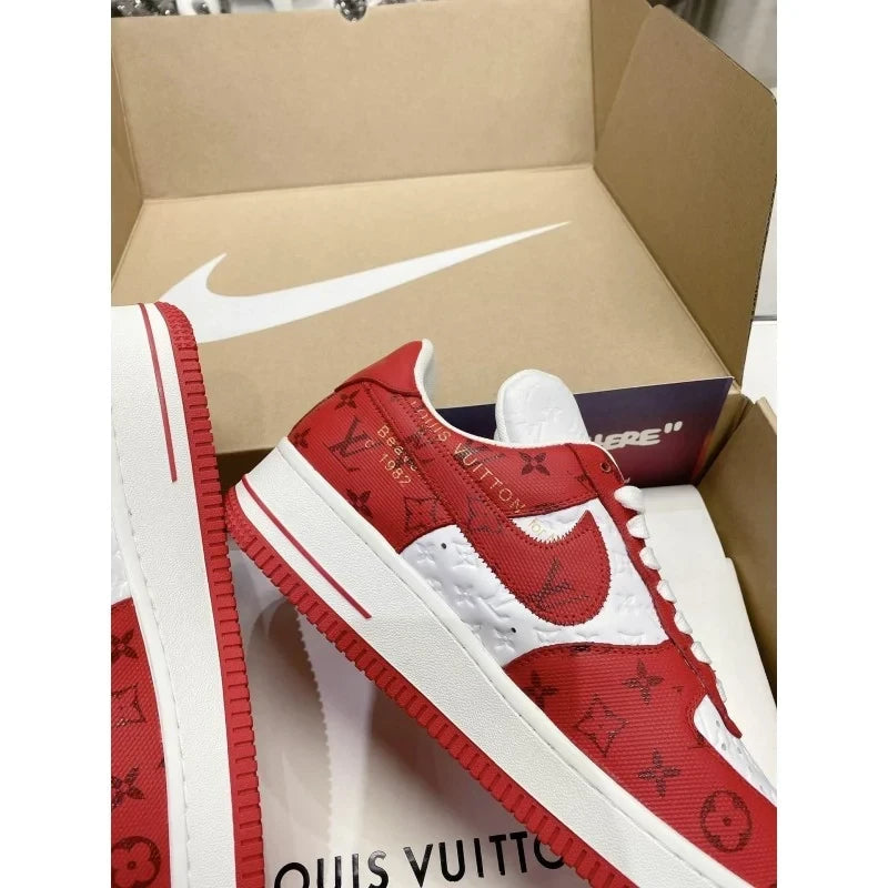 Louis Vuitton x Nike Air Force 1 Low ®By Virgil Abloh White/Red