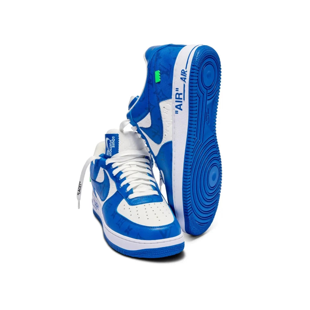 Louis Vuitton x Nike Air Force 1 Low ®By Virgil Abloh White/Blue