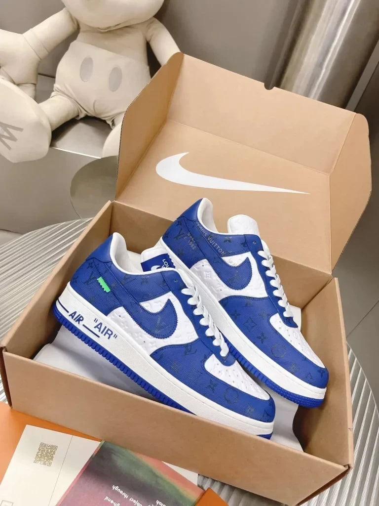 Louis Vuitton x Nike Air Force 1 Low ®By Virgil Abloh White/Blue