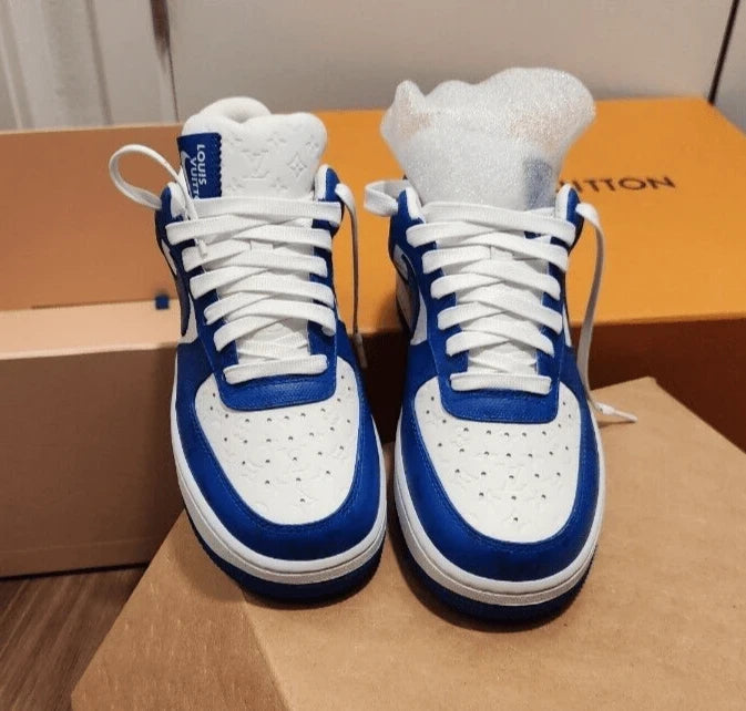 Louis Vuitton x Nike Air Force 1 Low ®By Virgil Abloh White/Blue