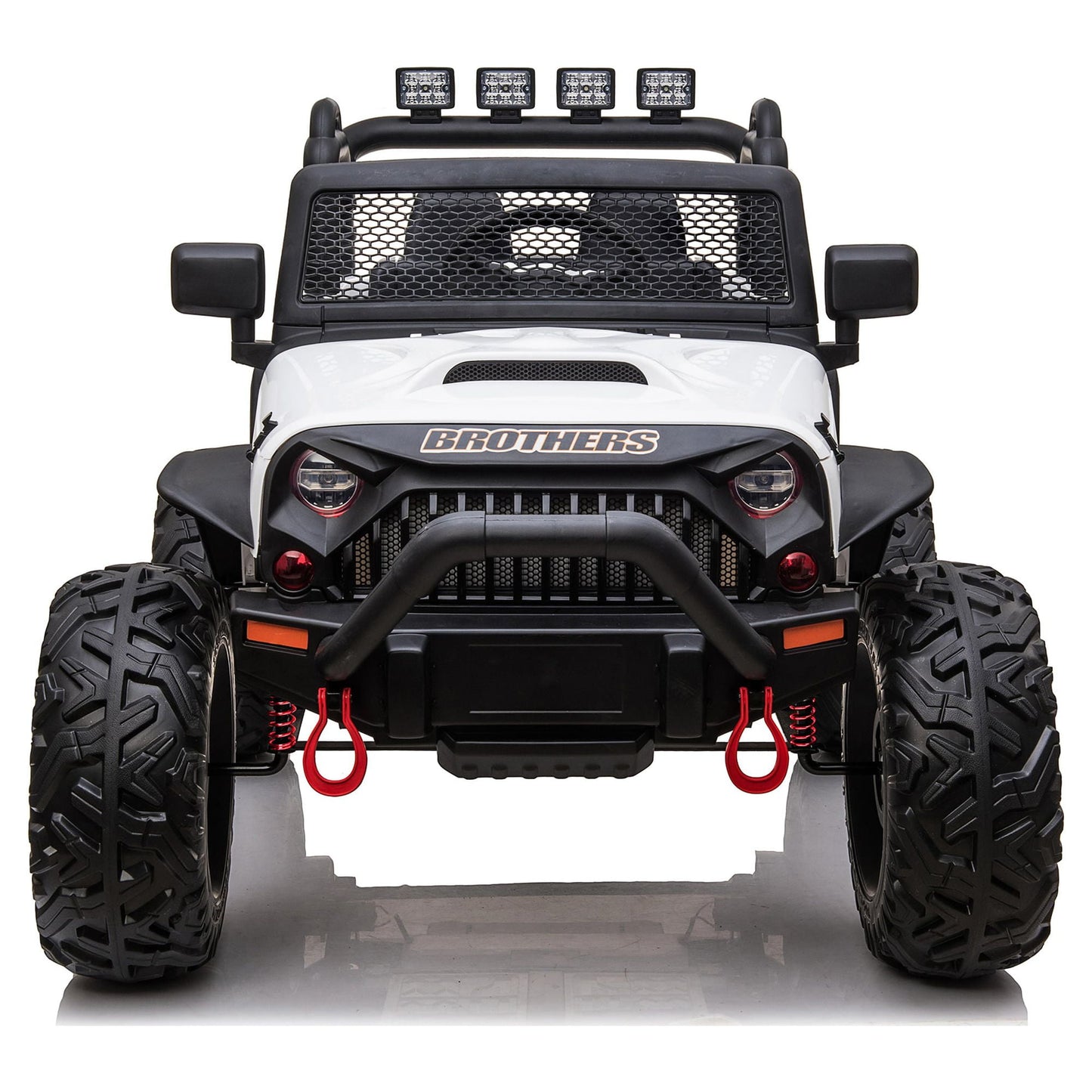 Joyracer 4x4 24V Kids Ride on Truck Car with Remote Control & 2 Seater,800W Motor, 9AH Battery Powered Ride on Toys w/ Spring Suspension,  3 Speeds,LED Lights, MP3/Bluetooth Music for Girl Boy, Pink