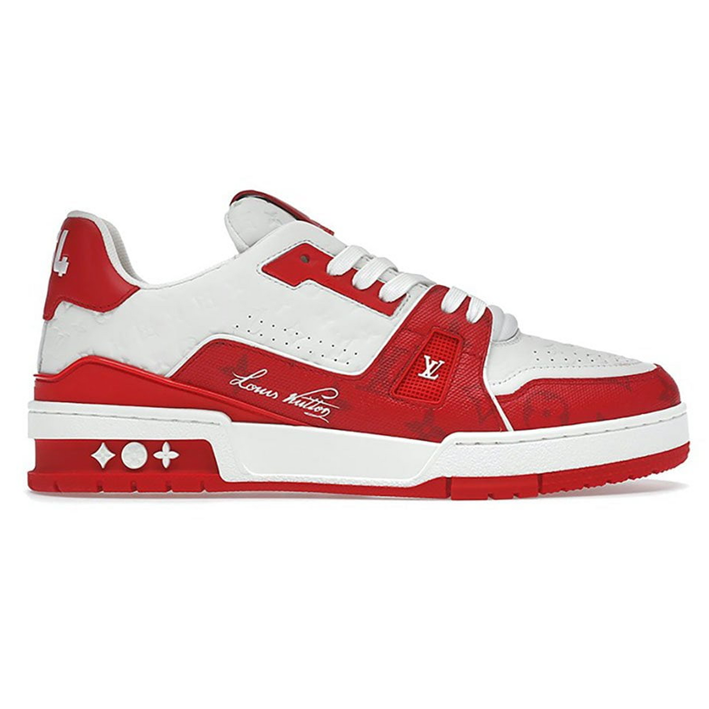 Louis Vuitton LV Trainer Red White Sneaker